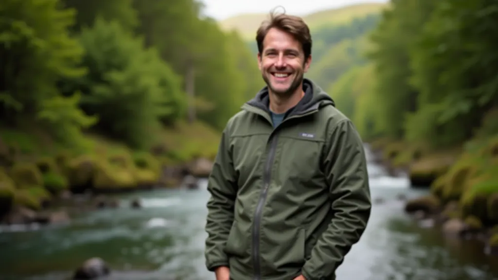 Nature guide in outdoor Wicklow setting